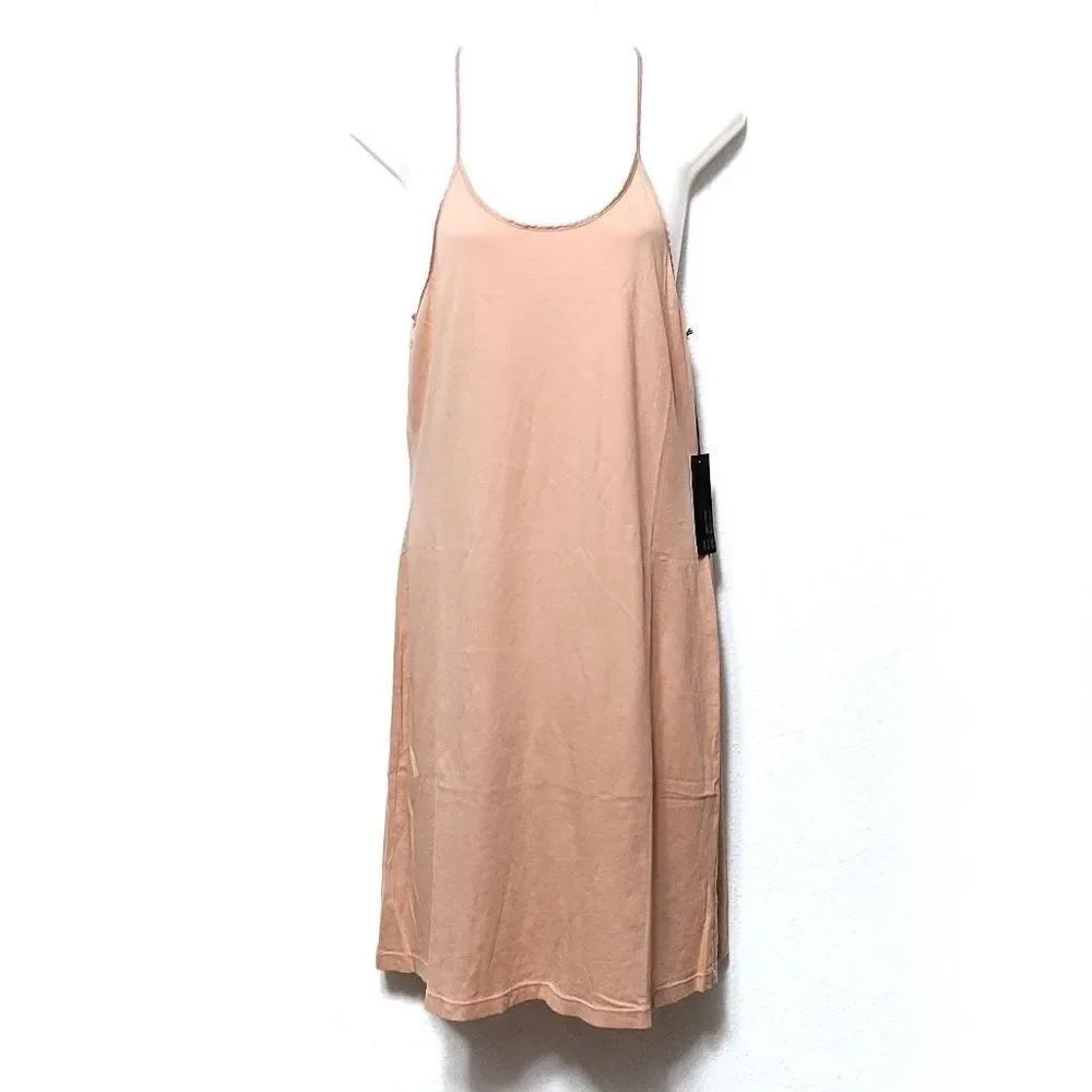NWT LACAUSA Racer Slip Dress L